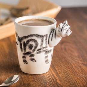 Animal mug 3D - cat