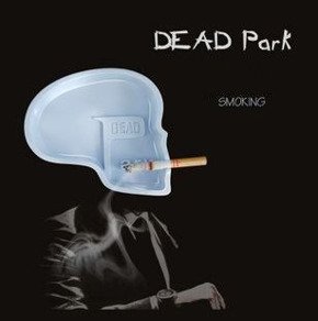 Dead park ashtray - white