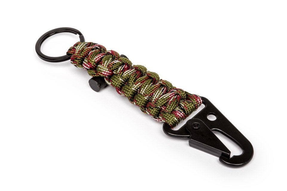 Survival keychain PARACORD ARMY GREEN army green All products