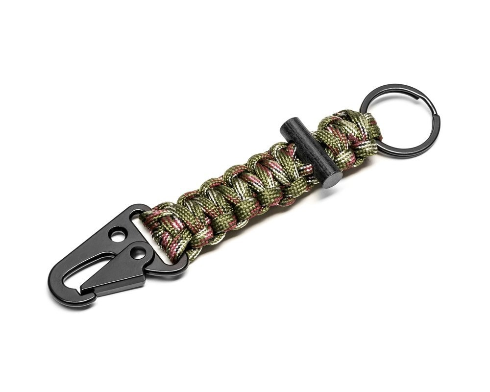 Survival keychain PARACORD ARMY GREEN army green All products