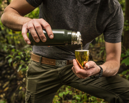 Termos pocisk artyleryjski 350 ml - ARMY GREEN