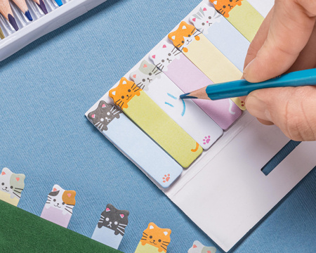 Zakładki samoprzylepne KOTKI - NOWY WZÓR 