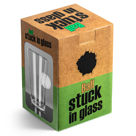 Szklanka PIŁKA NOŻNA - UWIĘZIONA W SZKLE