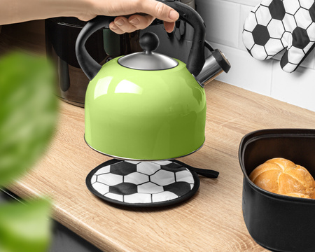 Piłkarskie rękawice kuchenne z podkładką