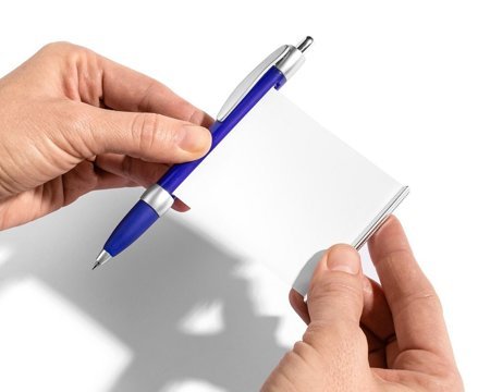 Długopis ściąga NIEBIESKI