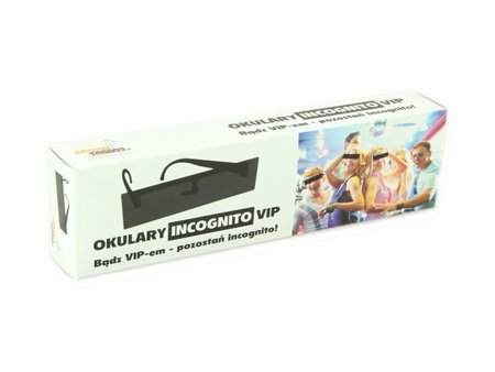 Okulary incognito VIP